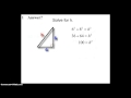 Pythagorean Theorem Concepts