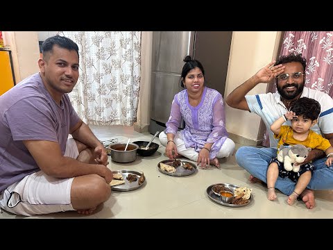 वहिनीने बनवले माशाचा कालवण❤️ बायकोसोबत गेलो मॉल मधे🥰 रविवार spl vlog😍