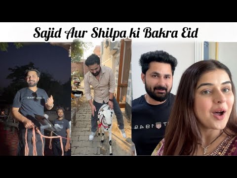 Sajid Aur Shilpa ki Gaon Wali Bakra Eid | Sajid Shilpa Vlogs