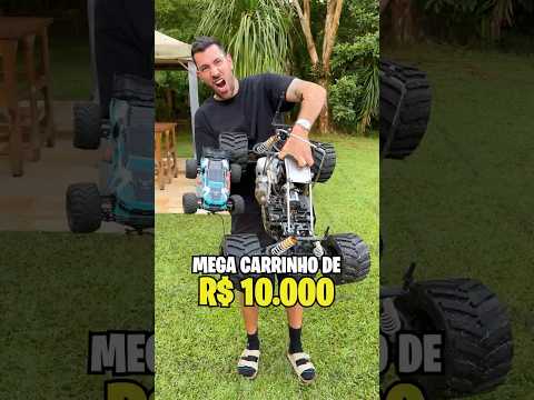 Testei o MAIOR CARRINHO DE CONTROLE REMOTO DA CHINA de R$10.000! 🚗💥