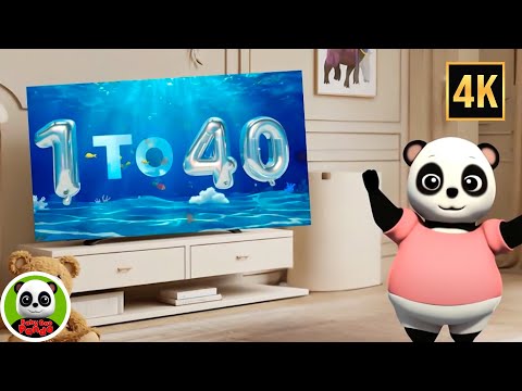 Let's Learn Numbers 1-40, Counting Song for kids
