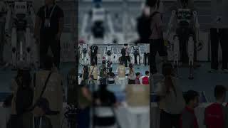 Robots doing cheerleading routines… in a competition 😭🤖 #humanoidrobot #AIcompetition #mindblown