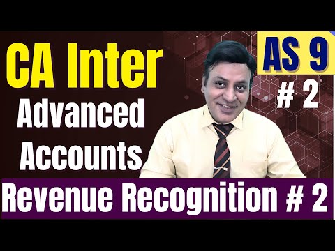 CA Inter: Advance Accounts: AS 9: Revenue Recognition: Lecture 2 #cadilipbadlani
