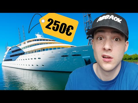 250€ Luxusyacht in LONDON (Hoteltest)
