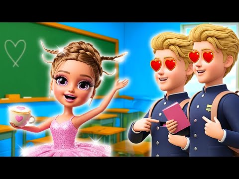 A dançarina de balé da moda na vida real? 🩰☕ Escola, Praia e DRAMA TOTAL!