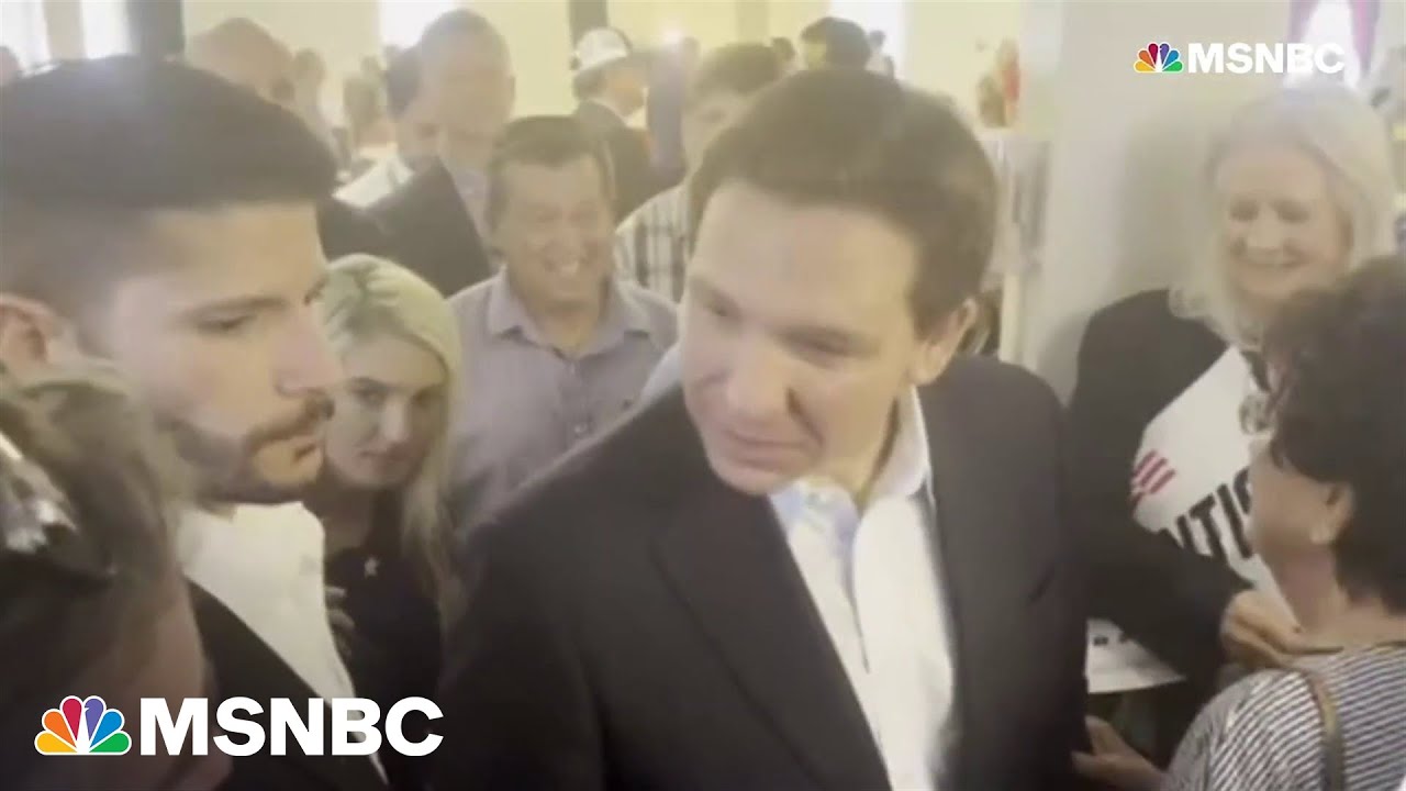 ‘Are you blind?’: DeSantis snaps at reporter during New Hampshire campaign stop