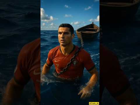 Ronaldo was mocked by Messi for having no trophy in his boat  #ronaldo #messi #kylianmbappé #neymar
