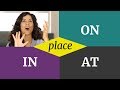 Mastering Prepositions of Place: ON, IN, AT