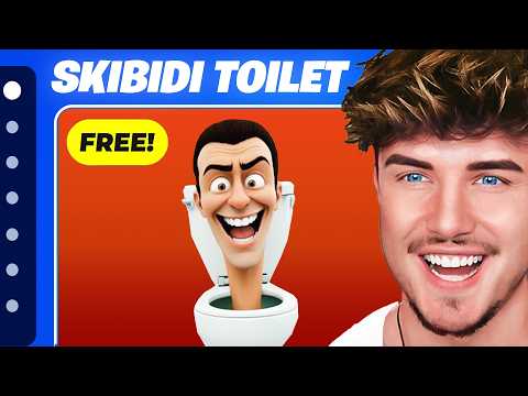 Fortnite's *NEUES* GRATIS SKIN Winterfest Update! (Skibidi Toilet)