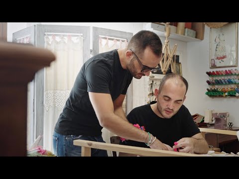 The making of the Fendi Hand in Hand Baguette representing craftsmanship in Sardinia, Italy