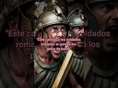 Esté castigo a los soldados romanos te pondrá los pelos de punta #foryou #viral #historia #misterios