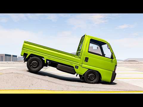 Tiny Truck, Big Challenge! Honda Acty Suspension Test – BeamNG.drive