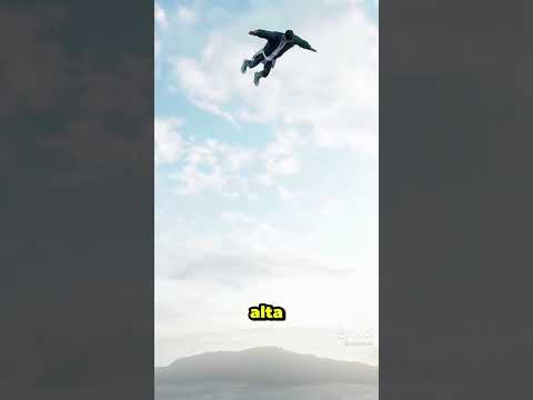 Pular do avião