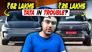 Can Tesla Model Y Compete Harrier's 4x4 Lead with Double Price | India Launch Review