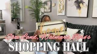 Shopping haul🛍️| Walmart | Shoe Land| Bealls Outlet✨| Rose’s Discount Store✨ 