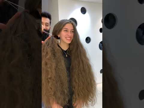 Cut hair #oussams_sabbagh قطع الشعر قص ميك اب تعلم كيف لماذا اين
