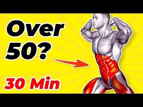 ➜ OVER 50? ➜ Standing Abs Workout to BURN BELLY FAT!