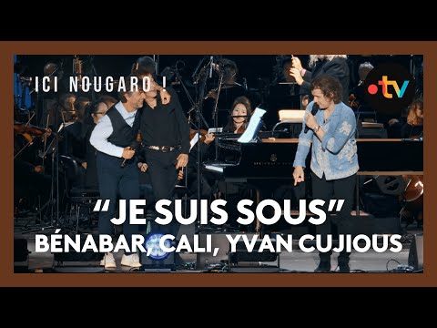 "Ici Nougaro !", le concert hommage : Bénabar, Cali et Yvan Cujious chantent "Je suis sous"