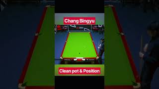 Chang Bingyu in action. #snooker #snookerplayer #changbingyu #longpot