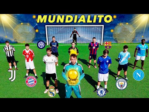Chi vince il MUNDIALITO giocherà al PALLONE D’ORO 4.0!! 🏆 w/TikTok Italia