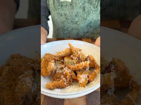 Funghi fritti #chefruben #pasta #scorzadilimone #food #chetevoimagna