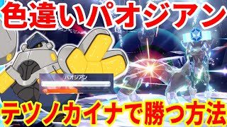 【ポケモンSV】色違いパオジアン攻略！テツノカイナで全て急所で100%勝つ方法まとめ【ポケモンスカーレットバイオレット・ゼロの秘宝】
