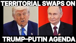 TRUMP CONFIRMS TERRITORIAL SWAPS ON AGENDA FOR ALASKA MEETING WITH PUTIN