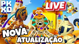 JOGANDO COM OS INSCRITOS NA ATUALIZAÇÃO DE FÉRIAS DO EGITO | PK XD AO VIVO