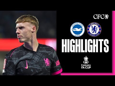 Brighton 2-1 Chelsea | HIGHLIGHTS | FA Cup 2024/25