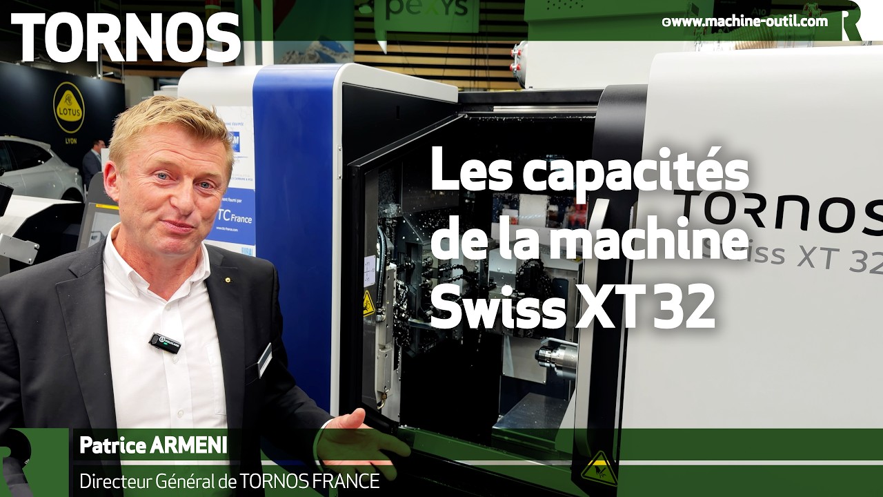Tour de décolletage avec opérations multi-outils