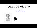 Thales of Miletus: Contributions and Beliefs