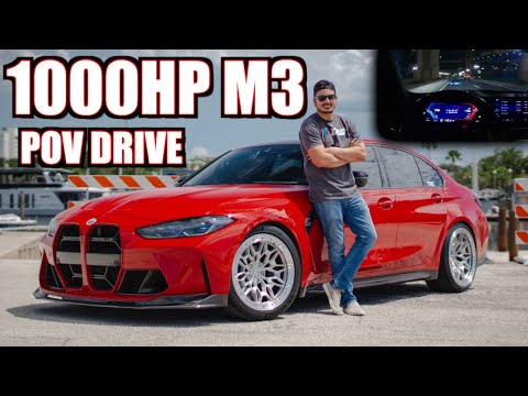 1000HP AWD BMW M3 POV DRIVE + Complete Build From STOCK to 1000HP!