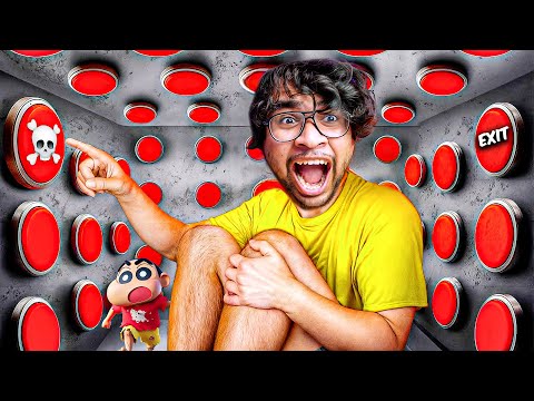 100 BUTTONS… But Only ONE Lets You ESCAPE! 😱🔓