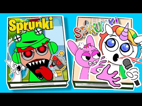 Making INCREDIBOX SPRUNKI Game Book📚 ➕ Wenda Squishy Surgery