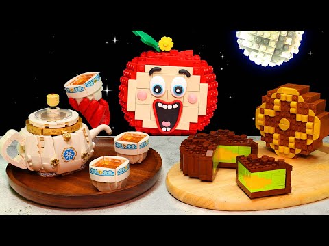 Trying LEGO MOONCAKE Delight on Mid Autumn - Traditional Festive | Lego Food