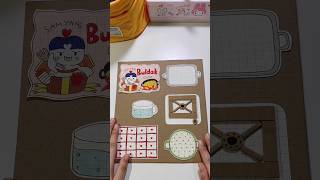 Mì trộn samyang đồ chơi giấy #satisfying #ommomm #papercraft #diy #cooking
