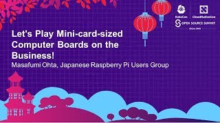 Let's Play Mini-card-sized Computer Boards on the Business!