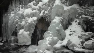 Bühlertal Schnee in der Gertelbachschlucht Teil 02