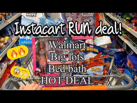 Instacart RUN deal !! Cheap groceries | cheap...