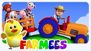 Old Macdonald Had A Farm Nursery Rhymes, Baby Songs & Learning Videos for Kids | LIVE