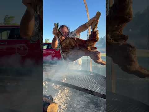Cordero a la parrilla! IMPRESIONANTE!!!