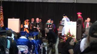 2015 AACC Graduation - Part 3 of 4, Beginning speeches