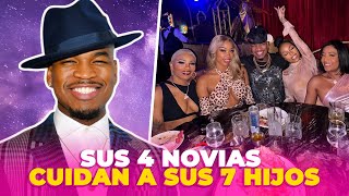 Ne-Yo tiene a sus 4 novias cuidando de sus 7 hijos y recibe burlas