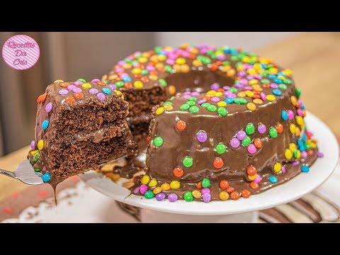 BOLO DE CHOCOLATE RECHEADO | SIMPLES E FÁCIL | ESPECIAL DIA DAS CRIANÇAS | RECEITAS DA CRIS