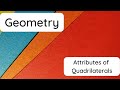 Exploring Quadrilateral Attributes and Hierarchy
