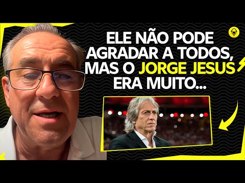 NARRADOR PORTUGUÊS FALA SOBRE JORGE JESUS NO FLAMENGO
