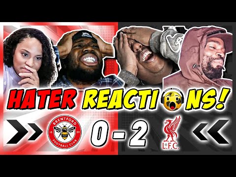 LIVERPOOL RIVALS & HATERS GUTTED ๐คฃ REACTION TO BRENTFORD 0-2 LIVERPOOL | PREMIER LEAGUE