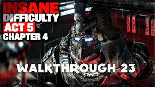 Gears of War E-Day 100% Insane Walkthrough 23 ACT-5 Chapter 4 (RESOLUTE)