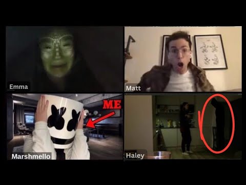 HAUNTED INTERNET ZOOM CALL AT 3AM GONE WRONG (Scary Chat That Shouldn't Been Shown)