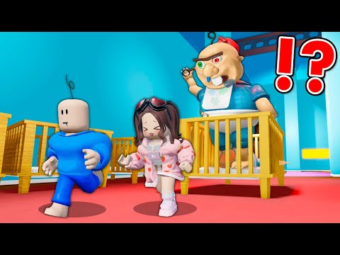 ESCAPA de la GUARDERÍA de BABY BOBBY en Roblox Obby 😱 BEBE NOOB